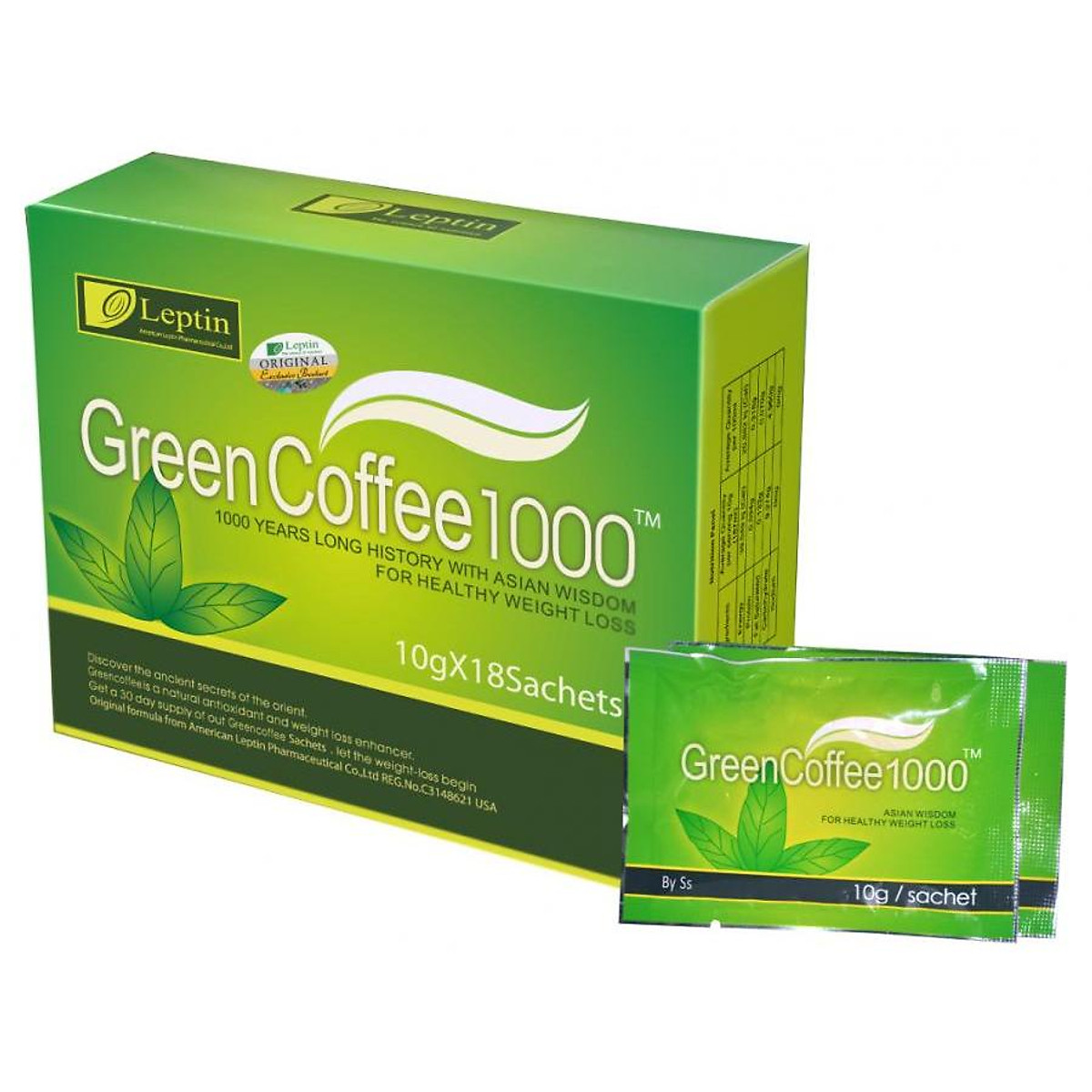 TPCN giảm cân Green Coffee