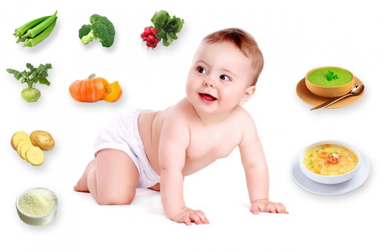 Cháo dinh dưỡng cho bé 6 đến 7 tháng tuổi